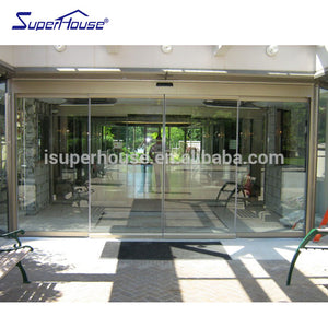 Superhouse Thin aluminum frame glass sliding automatic door