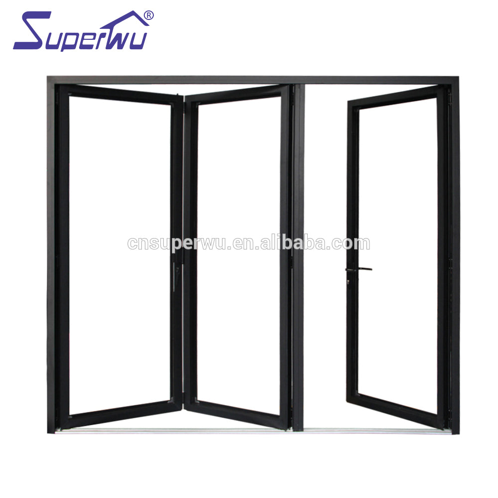 Superhouse Superwu cheap metal accordion interior aluminum folding doors with locks