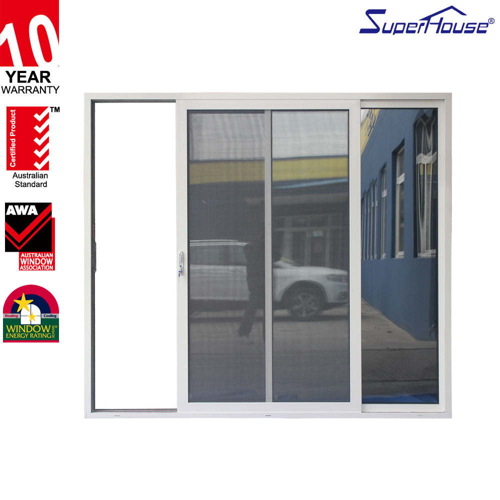 Suerhouse Internal glass curved glass sliding door warehouse sliding door in dubai with AS2047