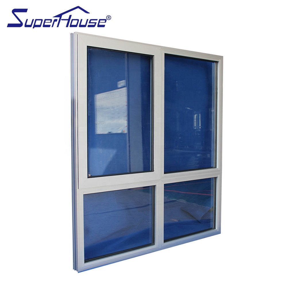 Superhouse aluminium mirror glass awning window