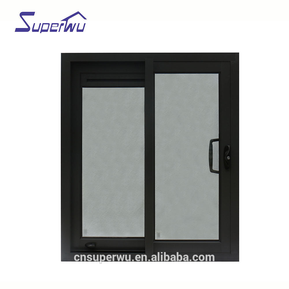 Superhouse Aluminum Profile anodized double boat glass sliding windows