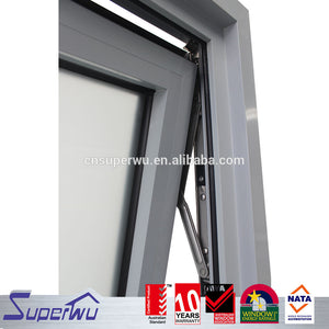 Superwu double hung designs Swing Out Aluminum Awning Windows from Shanghai Superwu supplying solutions