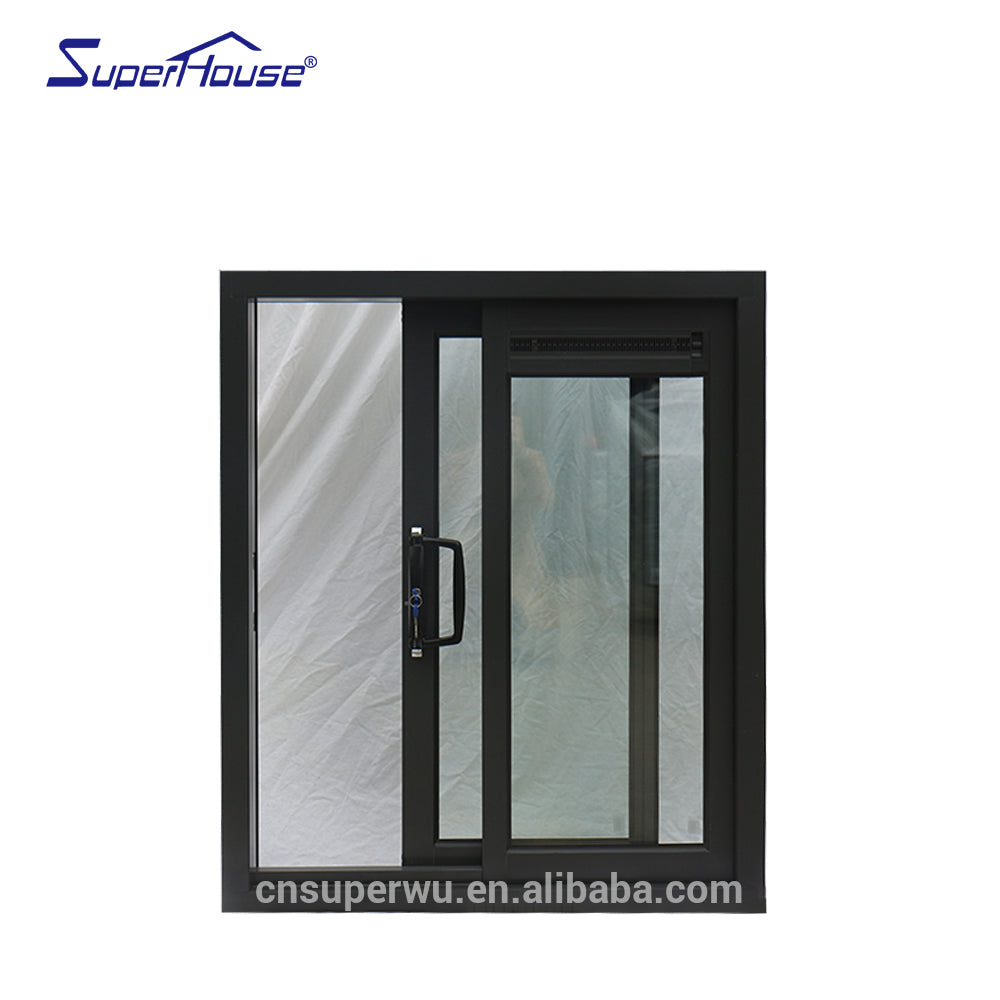 Superwu AS2047 NFRC DADE sliding aluminum glass window