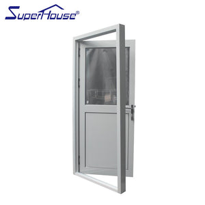 Superhouse Australian standard AS2047,AAMA,NOA certificate double glazing/triple glass aluminium door