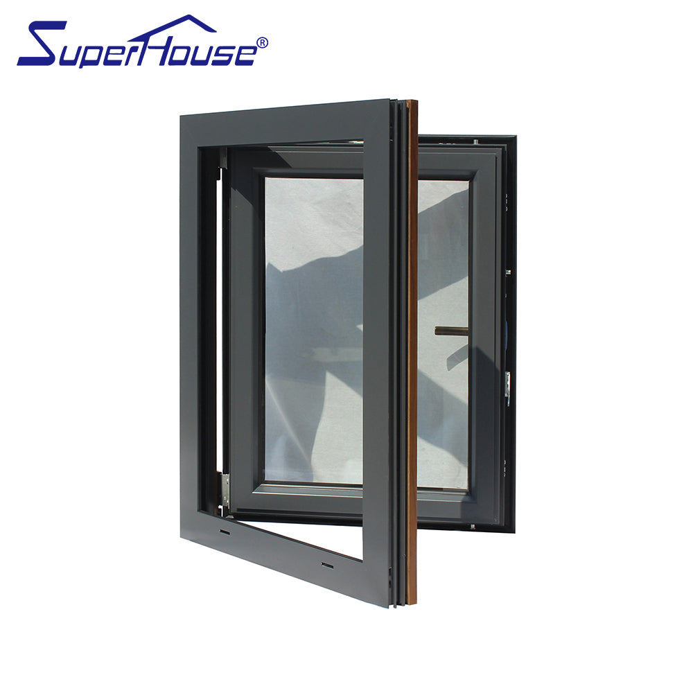 Superhouse passive house windows aluminum clad wood windows