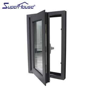 Superhouse 90 degree Sliding brace aluminium glass casement window