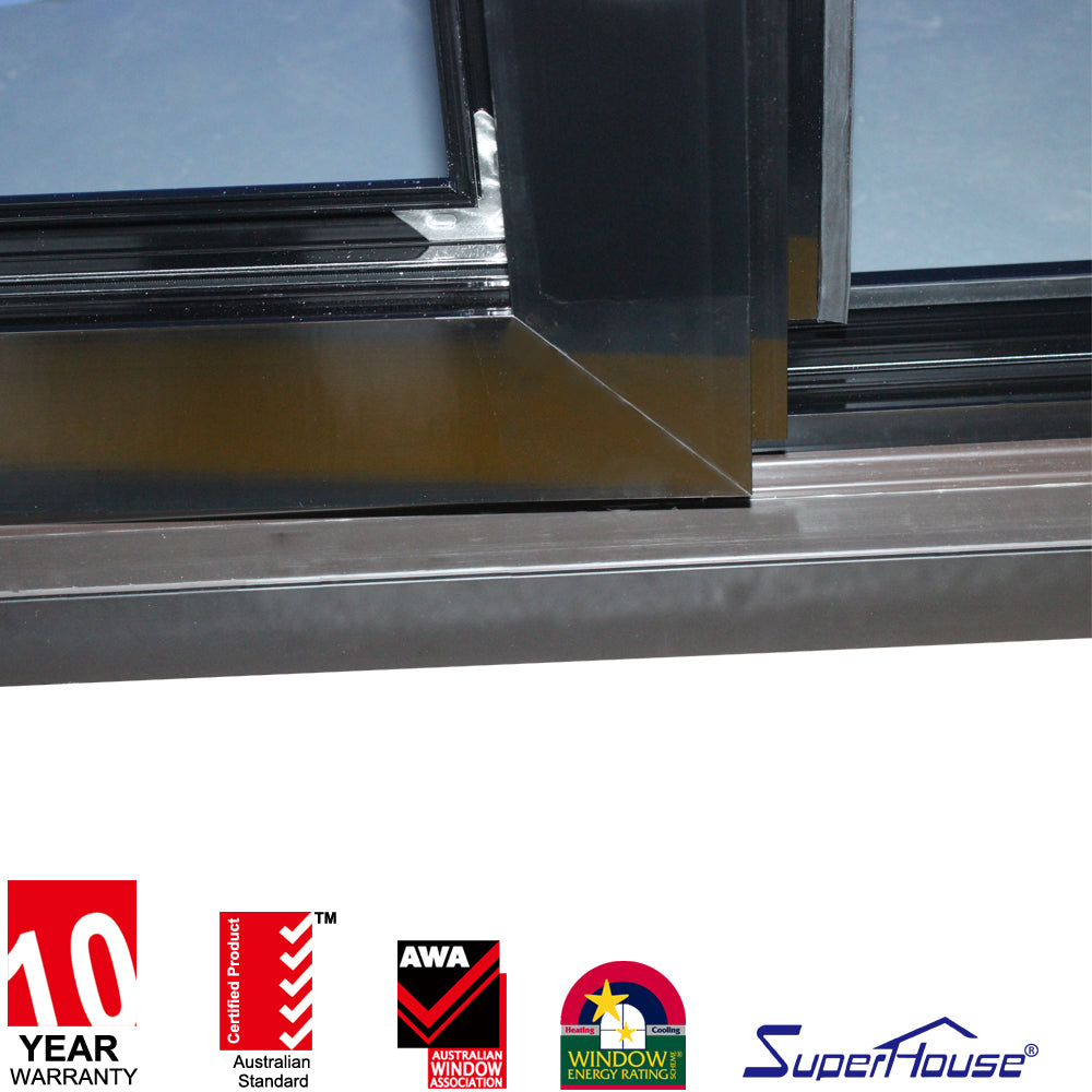 Suerhouse cheap interior frameless bi folding door aluminium frameless glass pella folding doors