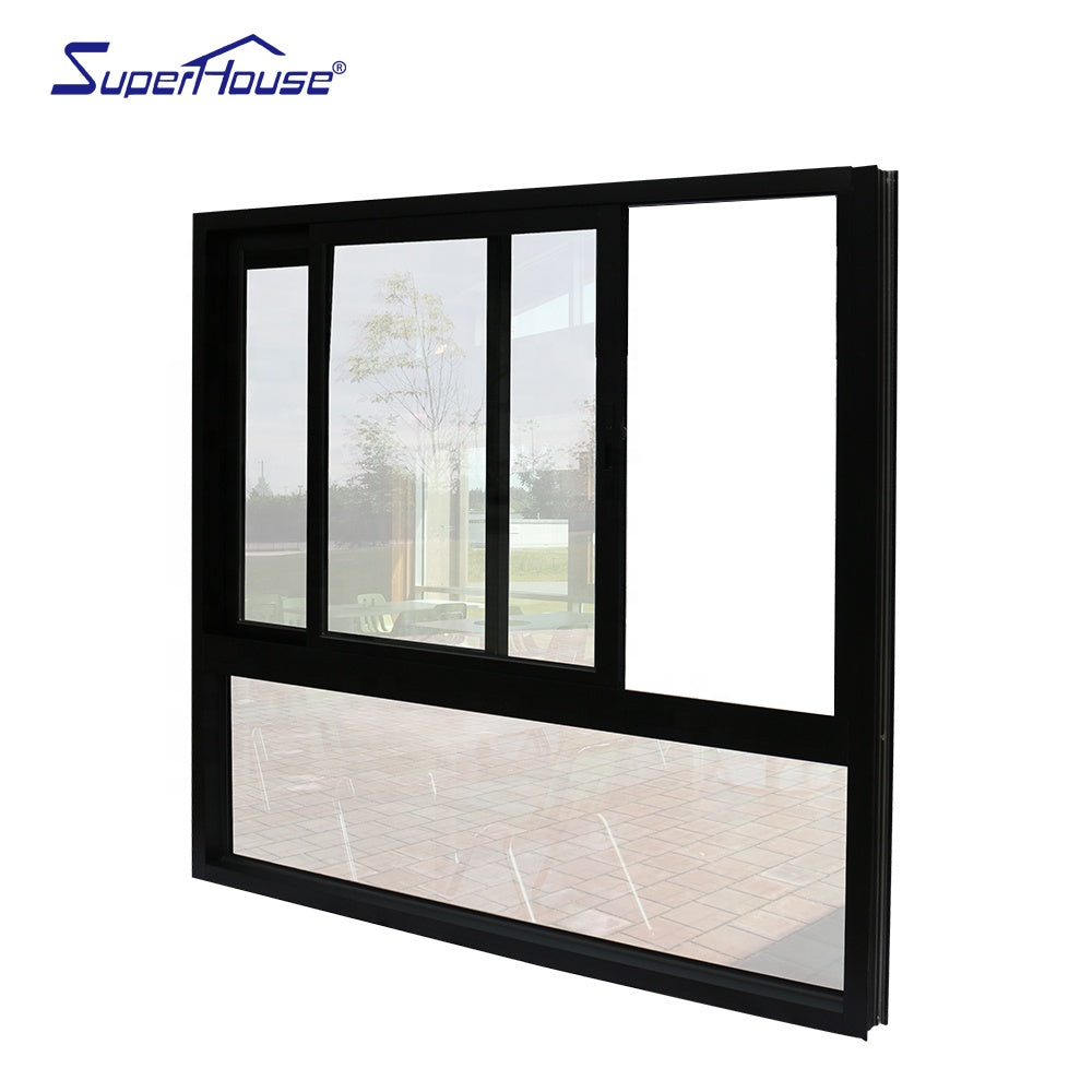 Superhouse Dwelling house use sliding glass window with mosquito net