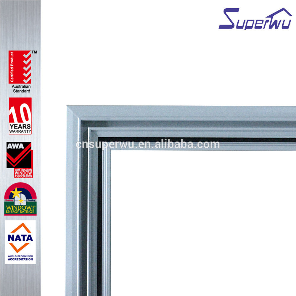 Superhouse Superwu soundproof aluminium folding glass door price with Australian standards AS2047