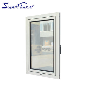 Superhouse EU standard Passive House system thermal break profile heat insulation aluminum tilt and turn window