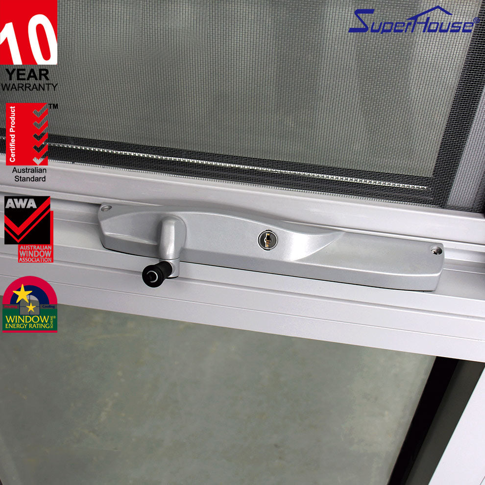 Superhouse AS/NZ 2208 standard double glazed sliding door interior half doors