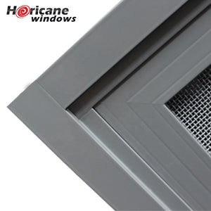 Superhouse Custom horizontal aluminium frame sliding window with mosquito net