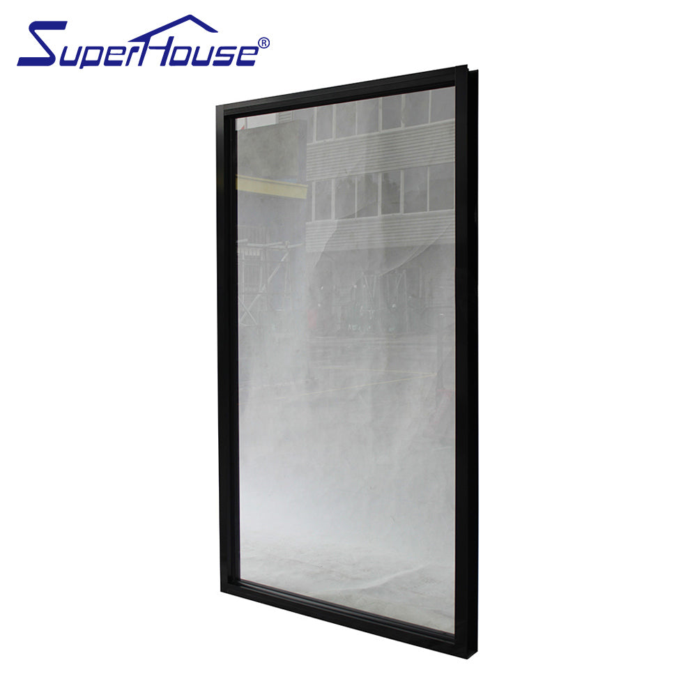 Superhouse Superhouse Factory Price anti-noise fixed glazing cheap house windows for sale