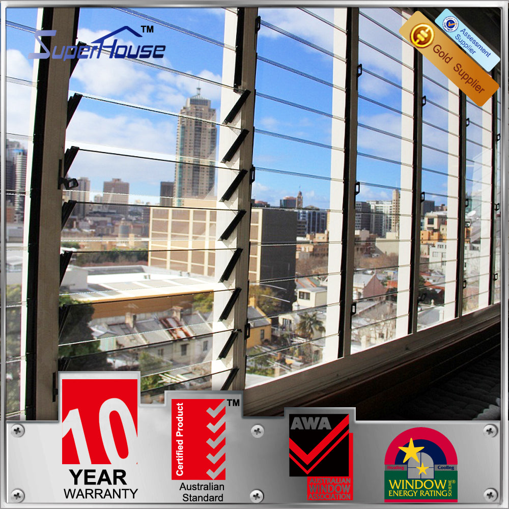 Suerhouse China product air flow exterior aluminum shutters blinds for windows
