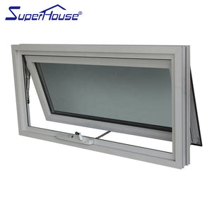 Superhouse White color high quality awning windows