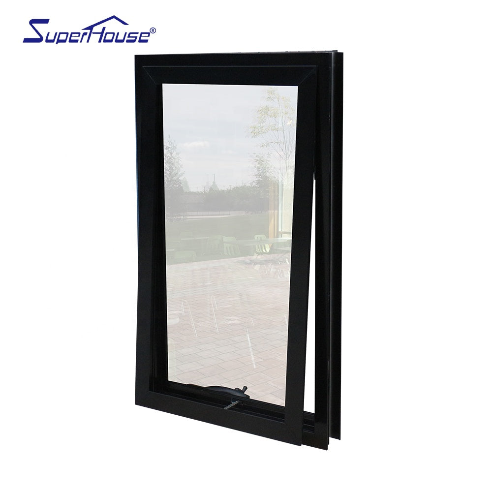 Superhouse Container house use black color awning window