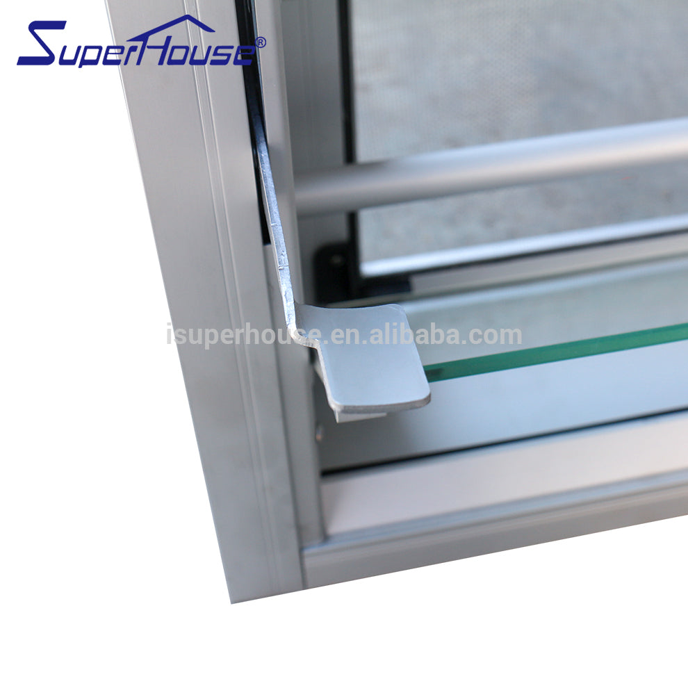 Suerhouse Security bar external aluminum glass louvres window