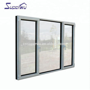 Superhouse DADE/AS2047/NFRC Picture office safe glass hurricane impact aluminum windows and doors
