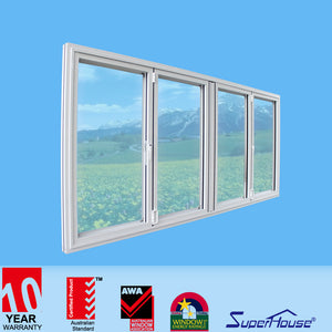 Superhouse Miami-Dade Country Approved large size double glass aluminum profiles windows