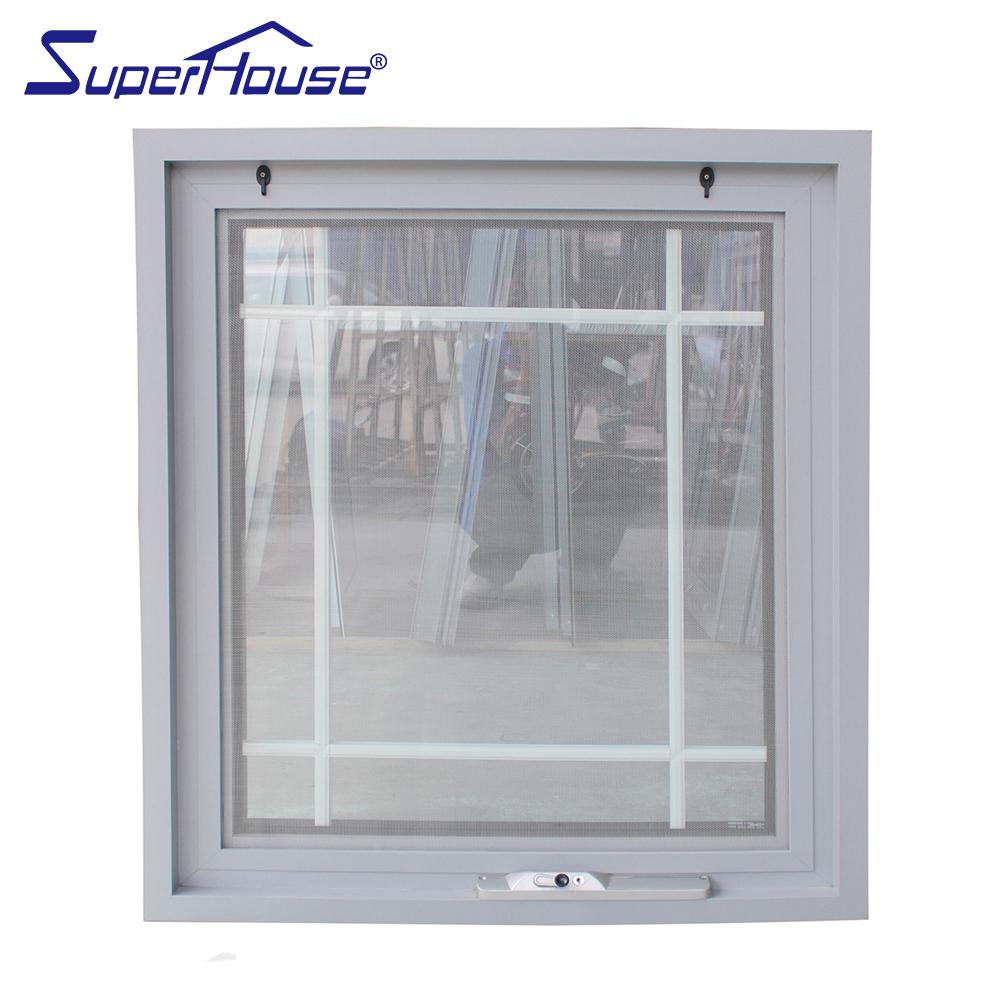 Suerhouse China product fire rating chain winder aluminum frame toughed glass windows for motorhomes