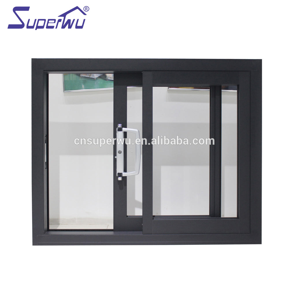 Superwu Modern Design Aluminum single glass Sliding Door Made In China