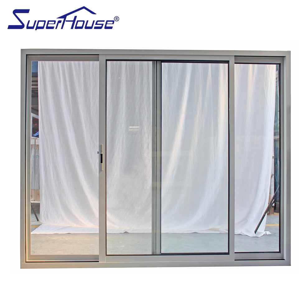 Superhouse impact resistant vertical sliding windows conform with United States America standard