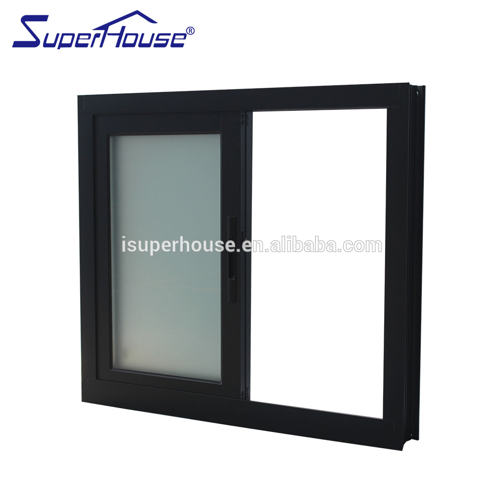 Superhouse superhouse australia AS2047 standard horizontal open style sliding window upvc windows