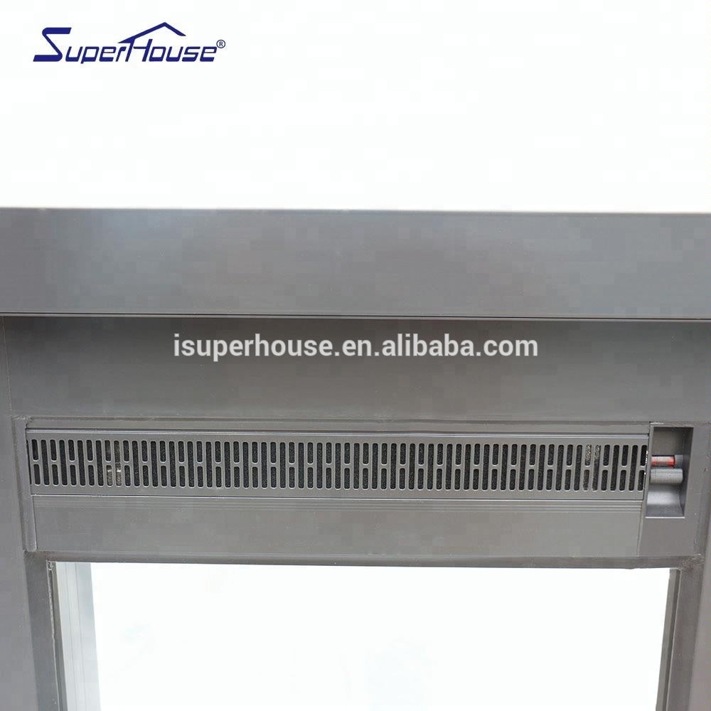 Suerhouse Australian Standard Sound-proof interior Aluminium sliding windows
