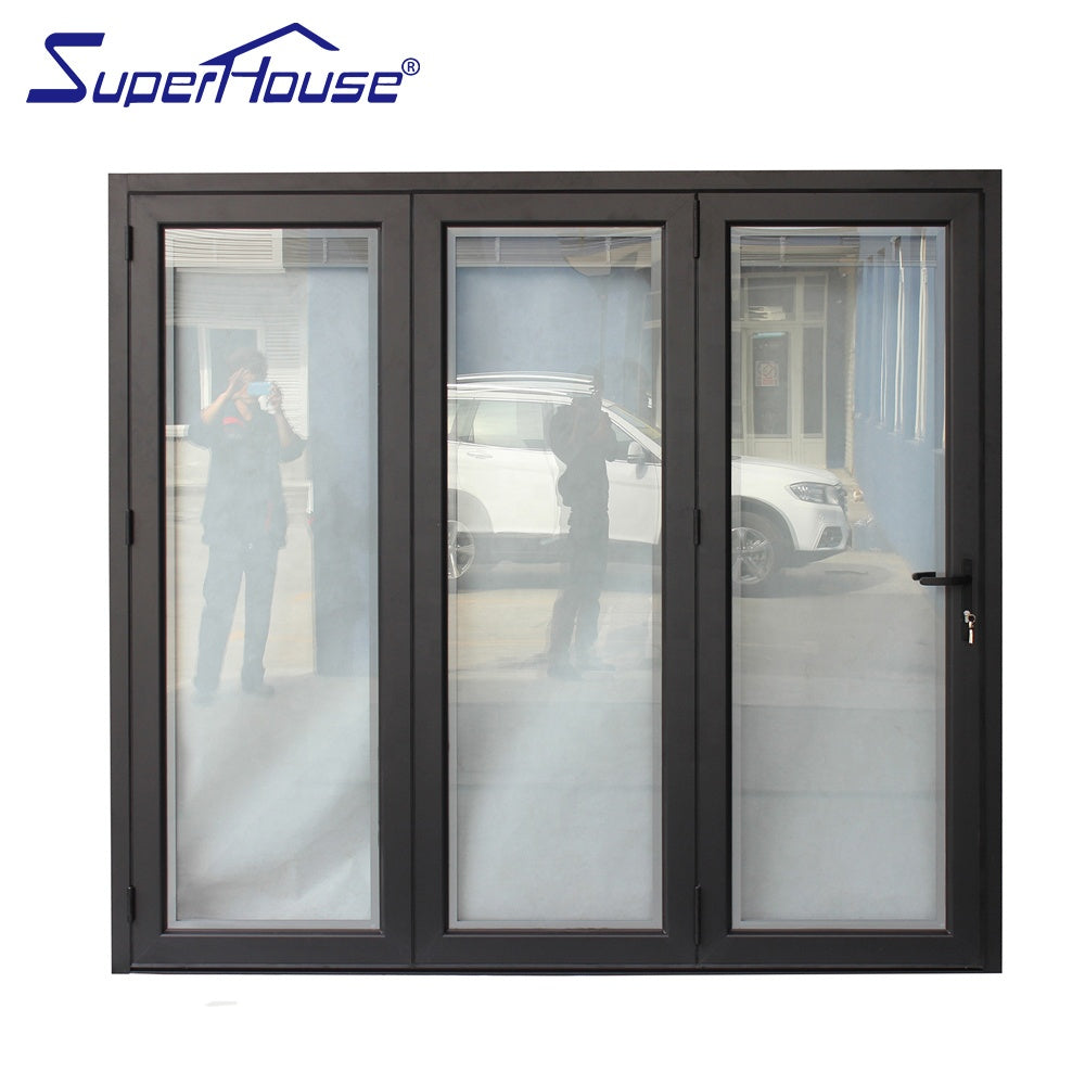 Superhouse North American standard thermal break aluminum folding doors and windows