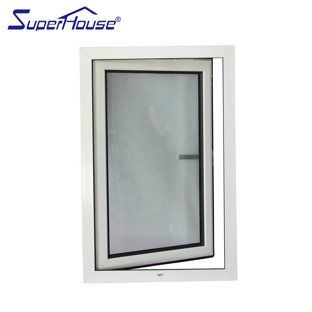 Superhouse EU standard Passive House system thermal break profile heat insulation aluminum tilt and turn window