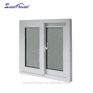Superhouse weather proof double glass upvc windows price with America nfrc dade standard
