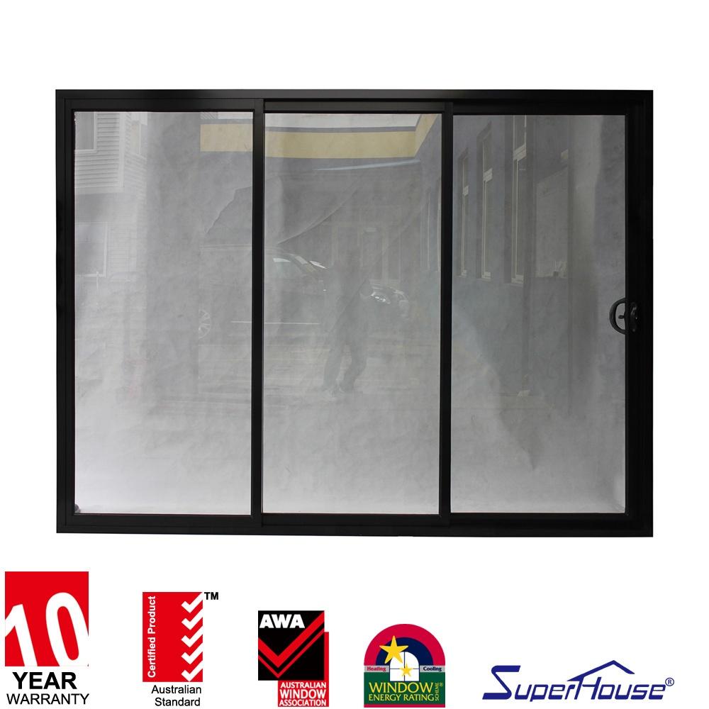 Superhouse Hurricane proof NOA standard aluminium stacker sliding door for commercial project