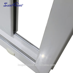 Superhouse weather proof double glass upvc windows price with America nfrc dade standard