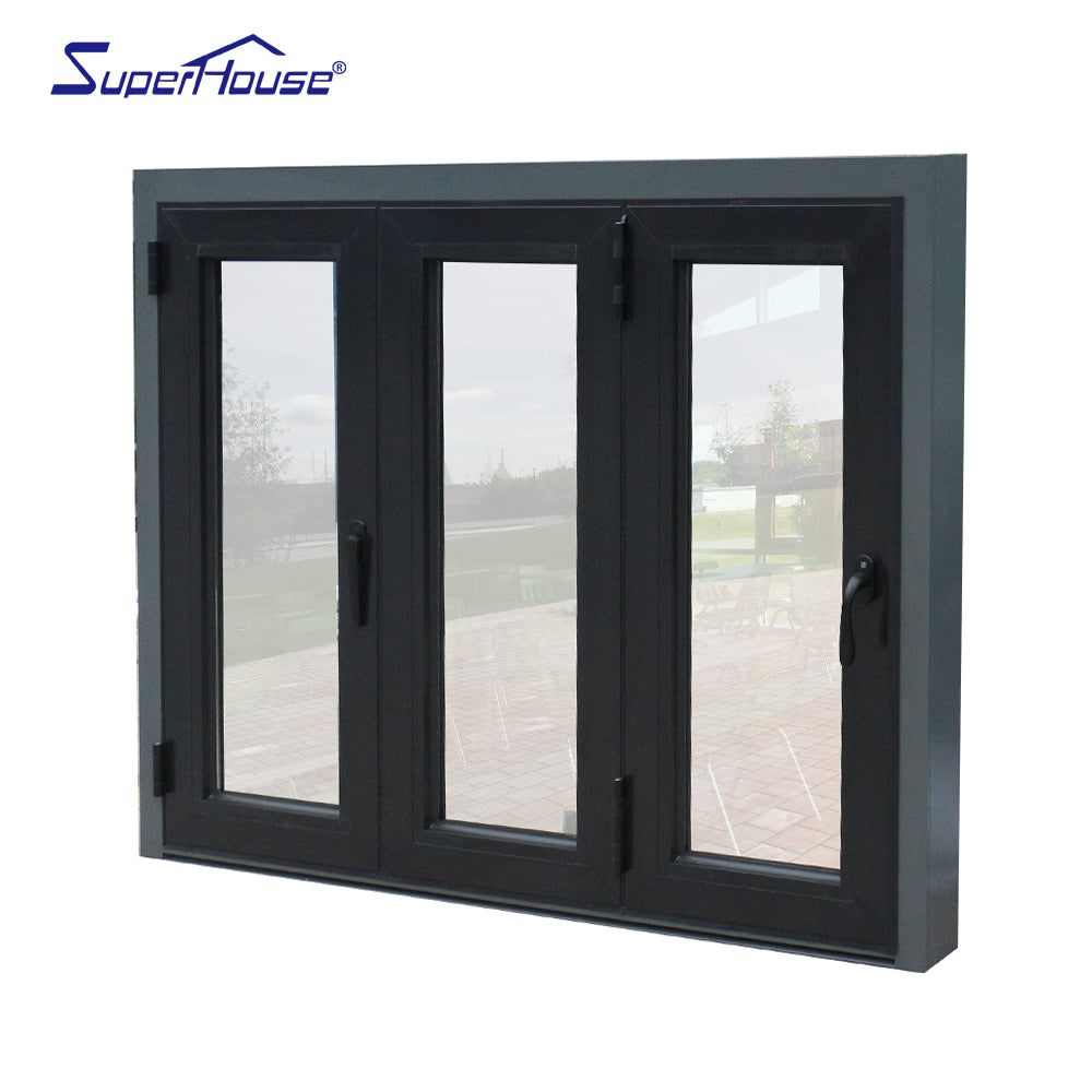 Superhouse North America style aluminium doors and windows designs aluminum folding window