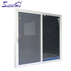 Superhouse Double glazed aluminum tinted fire rated sliding glass doors for toilet prices