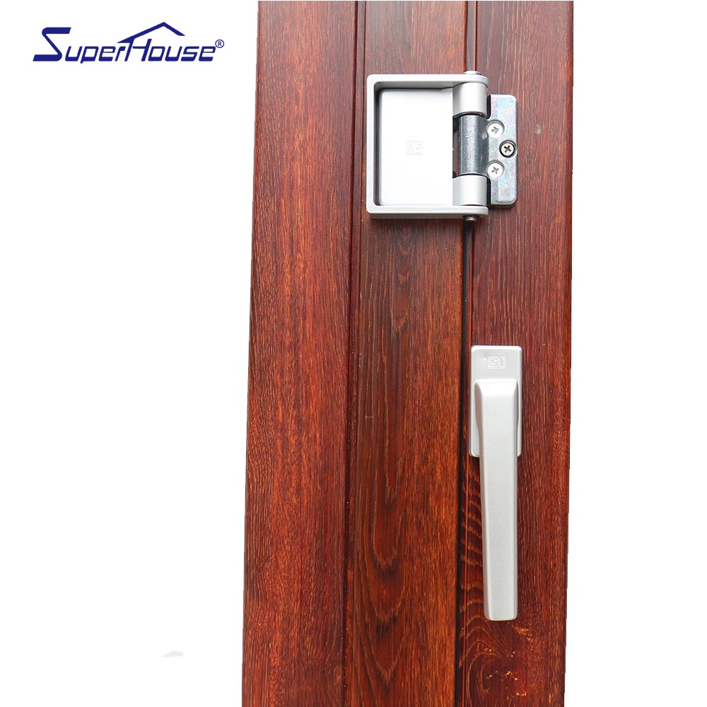 Superhouse High quality aluminium thermal break bi-folding glass door