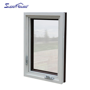 Superhouse America Standard handle crank aluminum single pane casement window