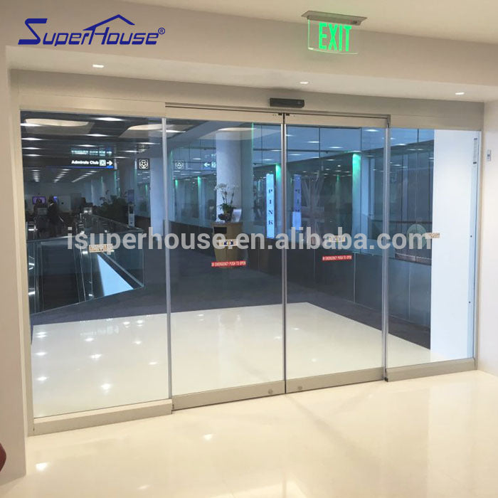 Superhouse Thin aluminum frame glass sliding automatic door