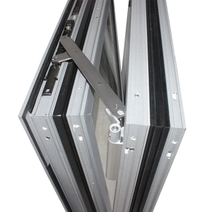 Superhouse USA AAMA standard double glazed aluminum tilt turn window with German hardware