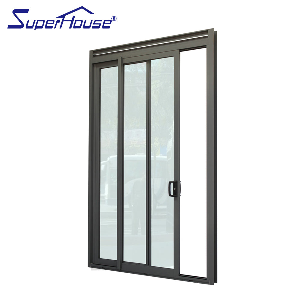 Suerhouse Bulletproof glass exterior automatic sliding door mechanism with low price