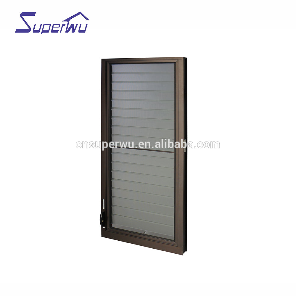 Superhouse Aluminium glass blades louvers window/ jalousie window manufacturer good price