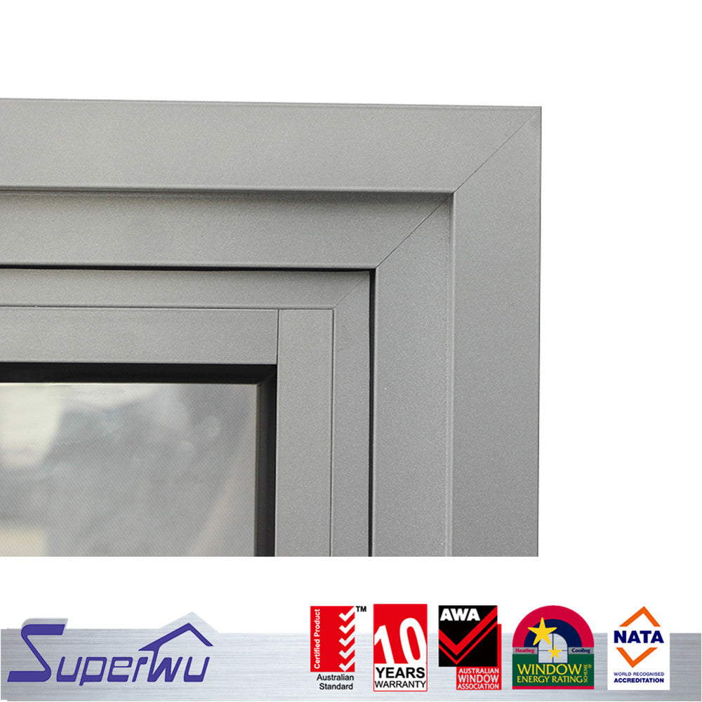 Superwu High quality factory sample design window grills anti-theft guards single glazed With Best Service