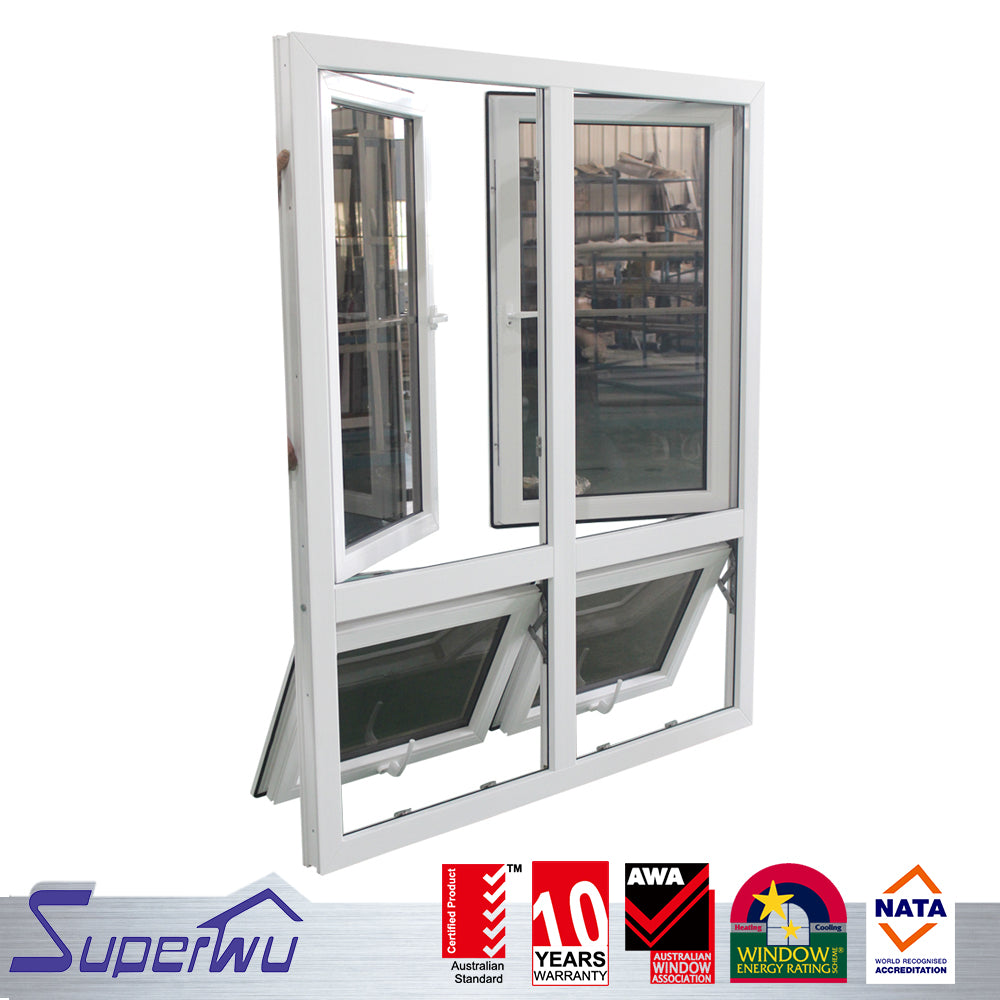 Superhouse Cheap price Energy saving double glass upvc & pvc door and window