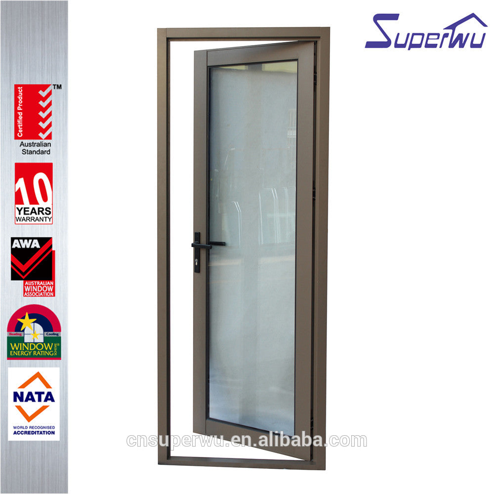 Superhouse energy saving Australia standard french door/glass door/used exterior doors for sale