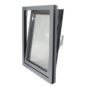 Superhouse USA AAMA standard double glazed aluminum tilt turn window with German hardware