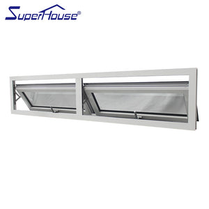 Superhouse Factory price aluminium windows top hung window