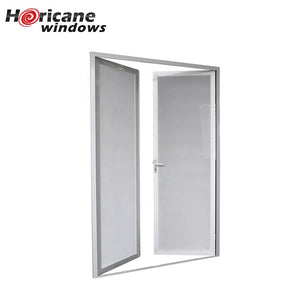 Superhouse NFRC AS2047 standard custom large quality secure retractable white aluminum screen doors for homes patio doors
