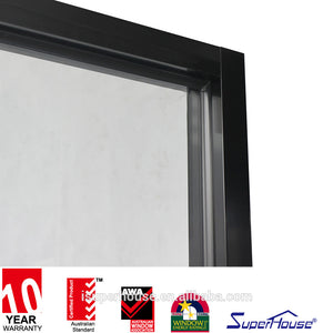 Suerhouse American NFRC and Dade Standard anti-noise large glass aluminium fixed French windows