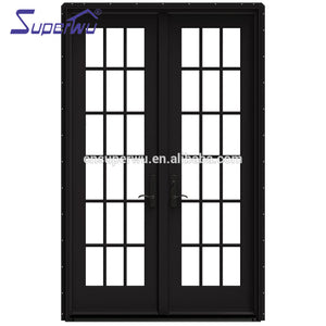 Superwu USA standard pvc exterior doors and windows pvc entrance door