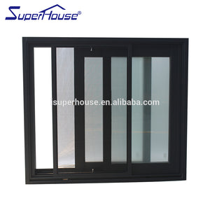 Superhouse high quality sliding glass reception window automatic sliding window opener